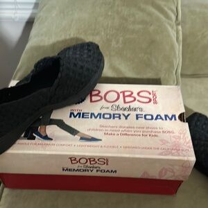 Skechers Black Flats Comfortable Loafers